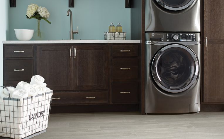 أرضيات فينيل فاخرة لغرفة الغسيل